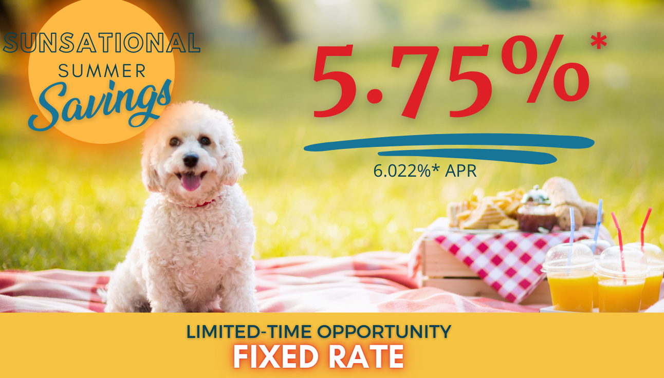 Fixed rate of 5.75%