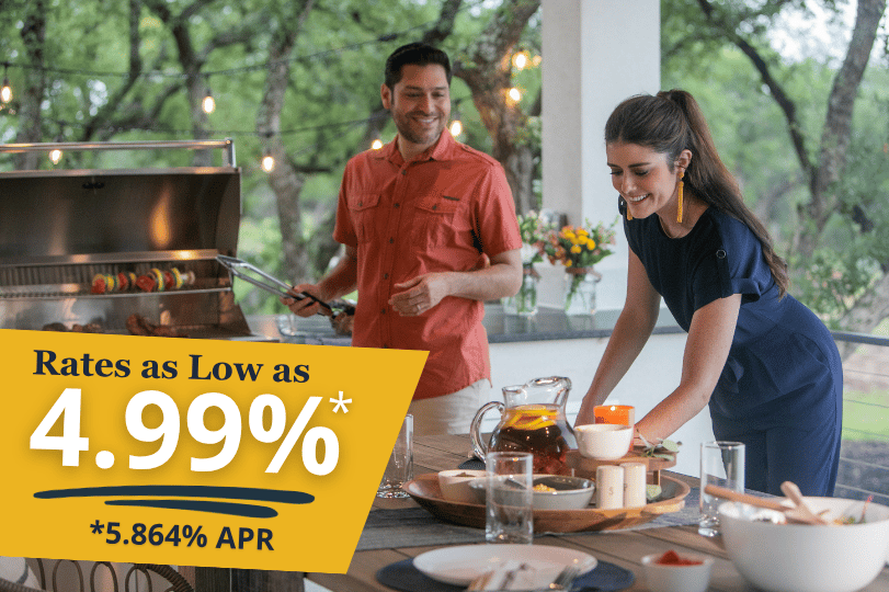 Rates as low as 4.99%