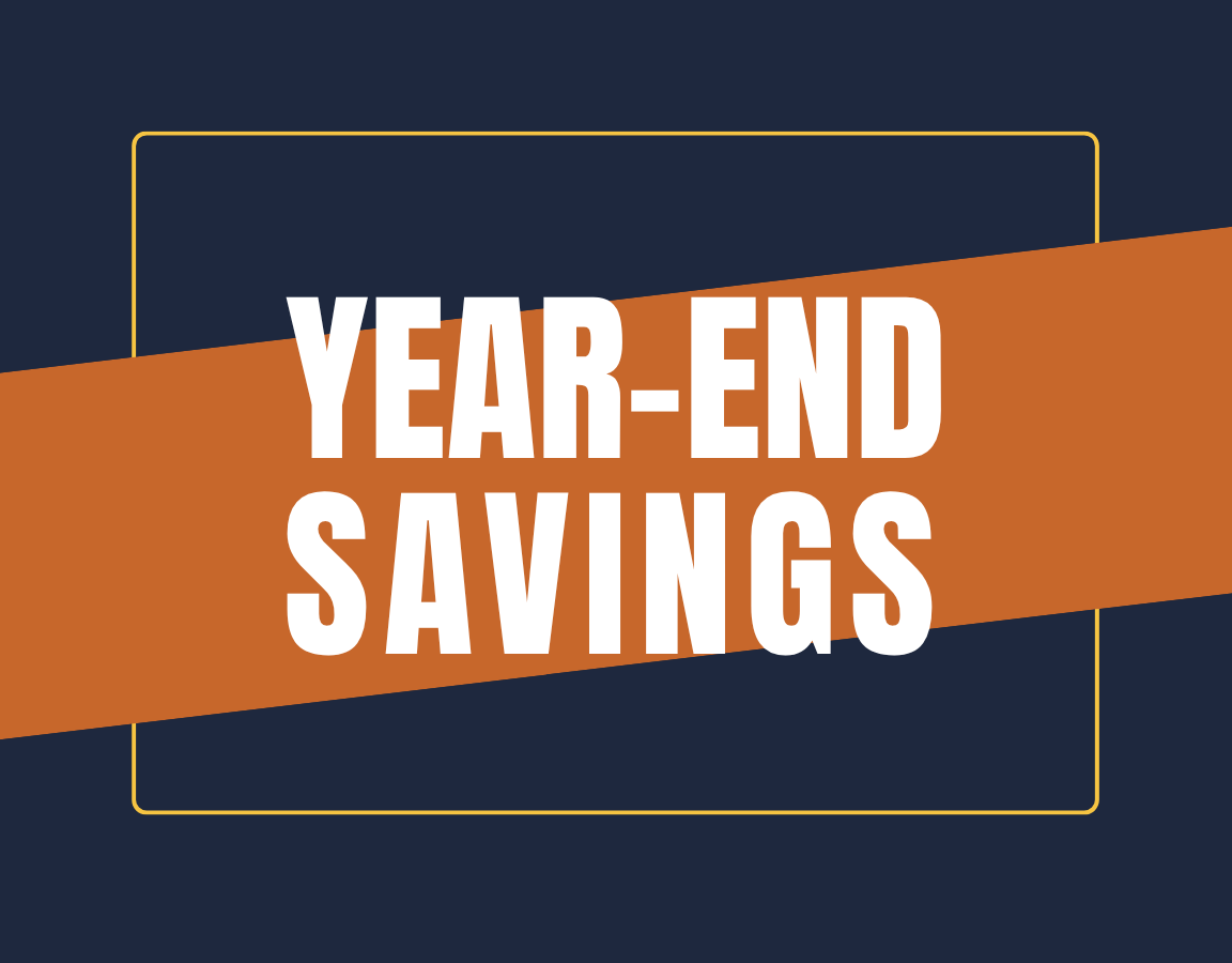 Year-End Savings