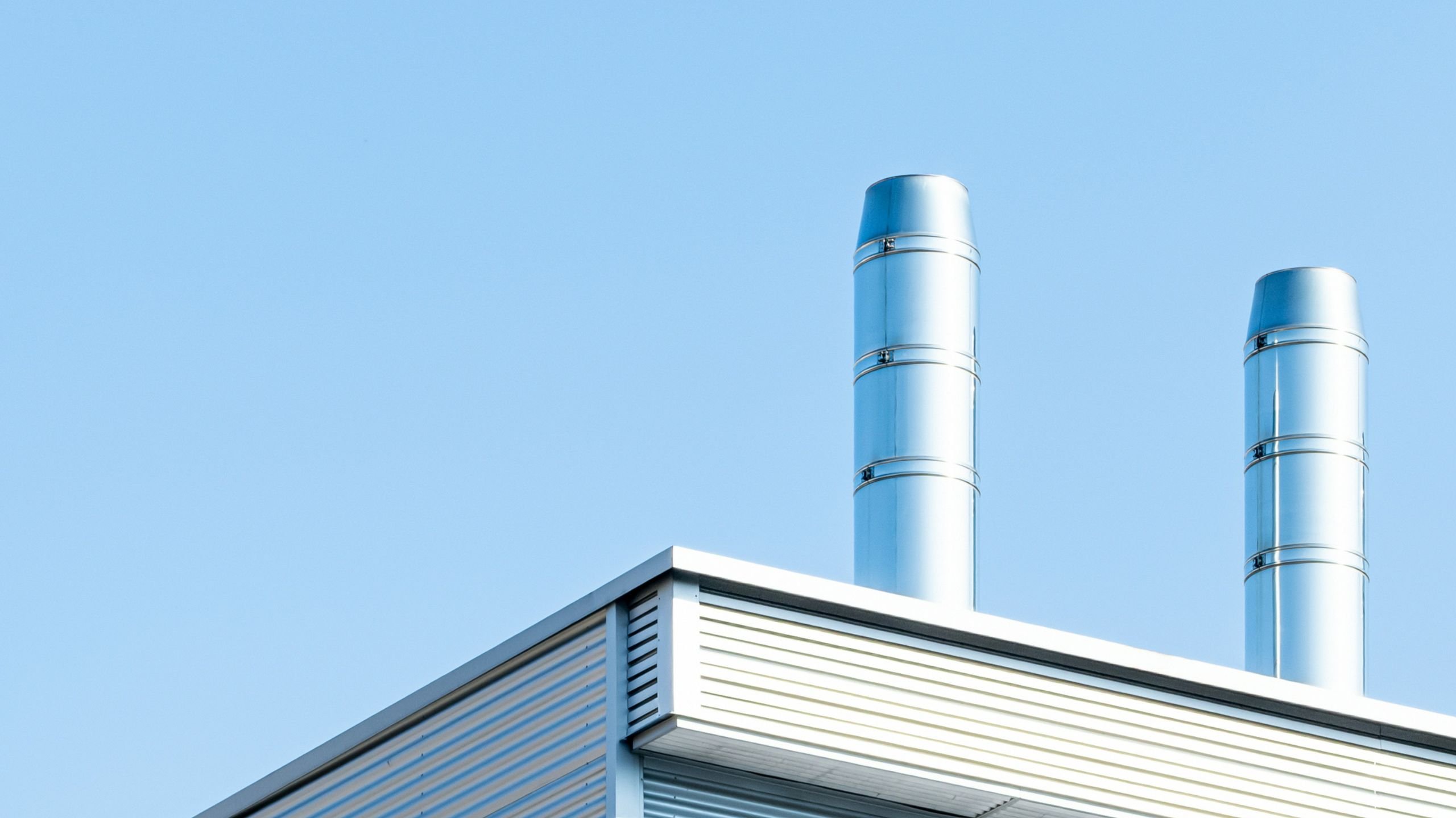 Chemical factory roof