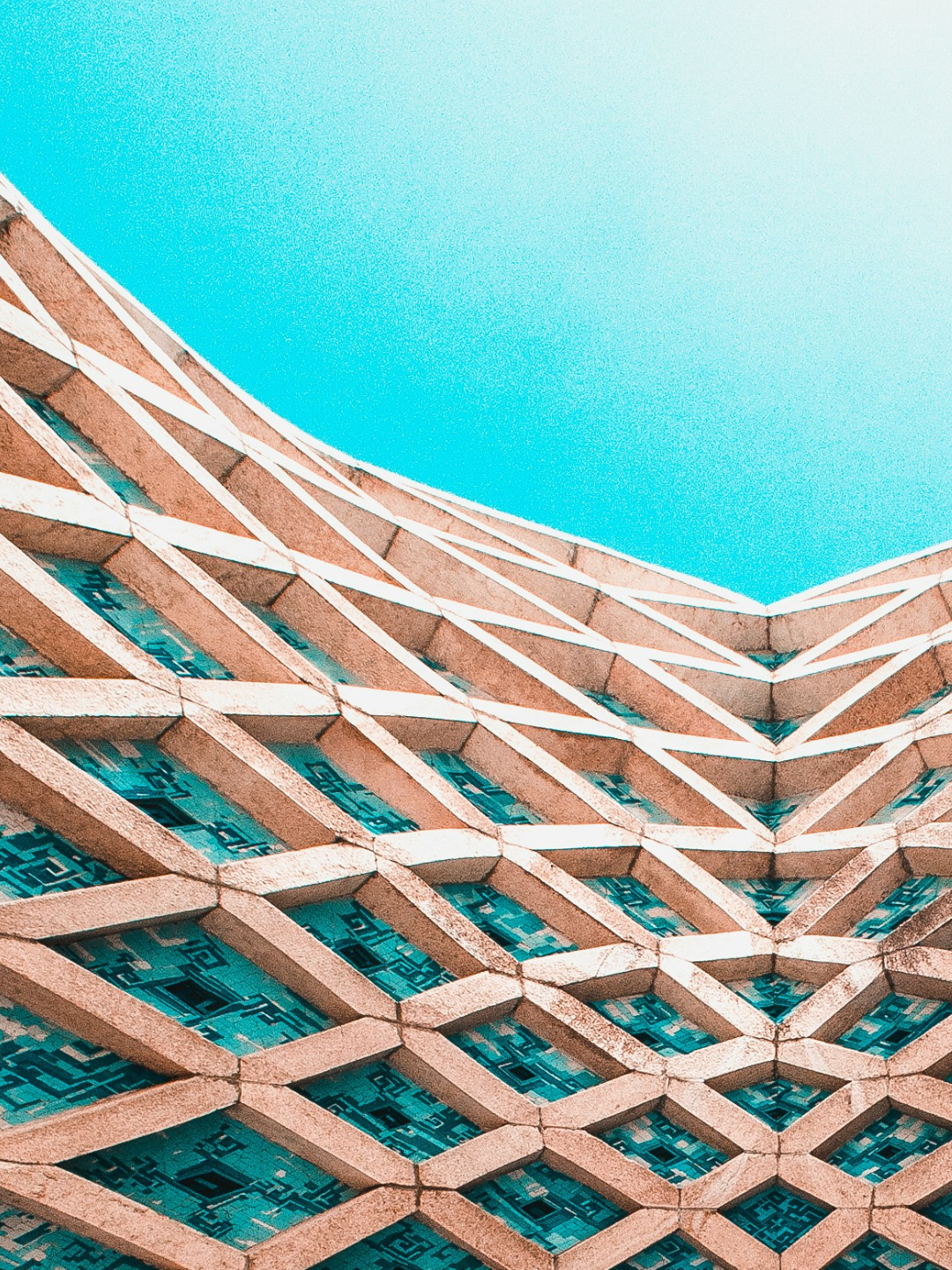 Image of geometric building