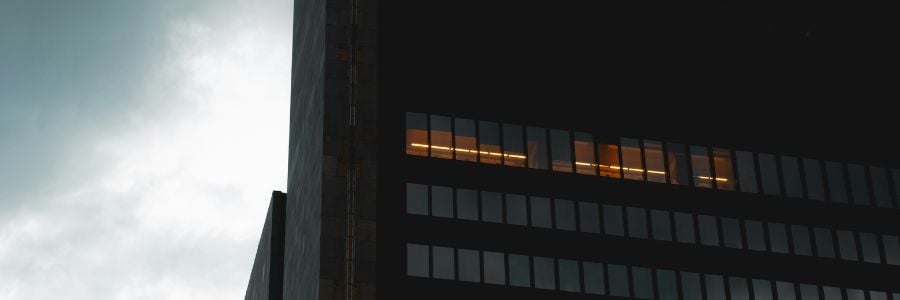 building in the dark