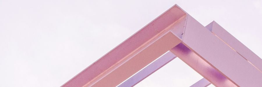 cityscape sunrise pink fog