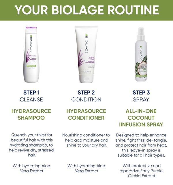 YOUR BIOLAGE ROUTINE