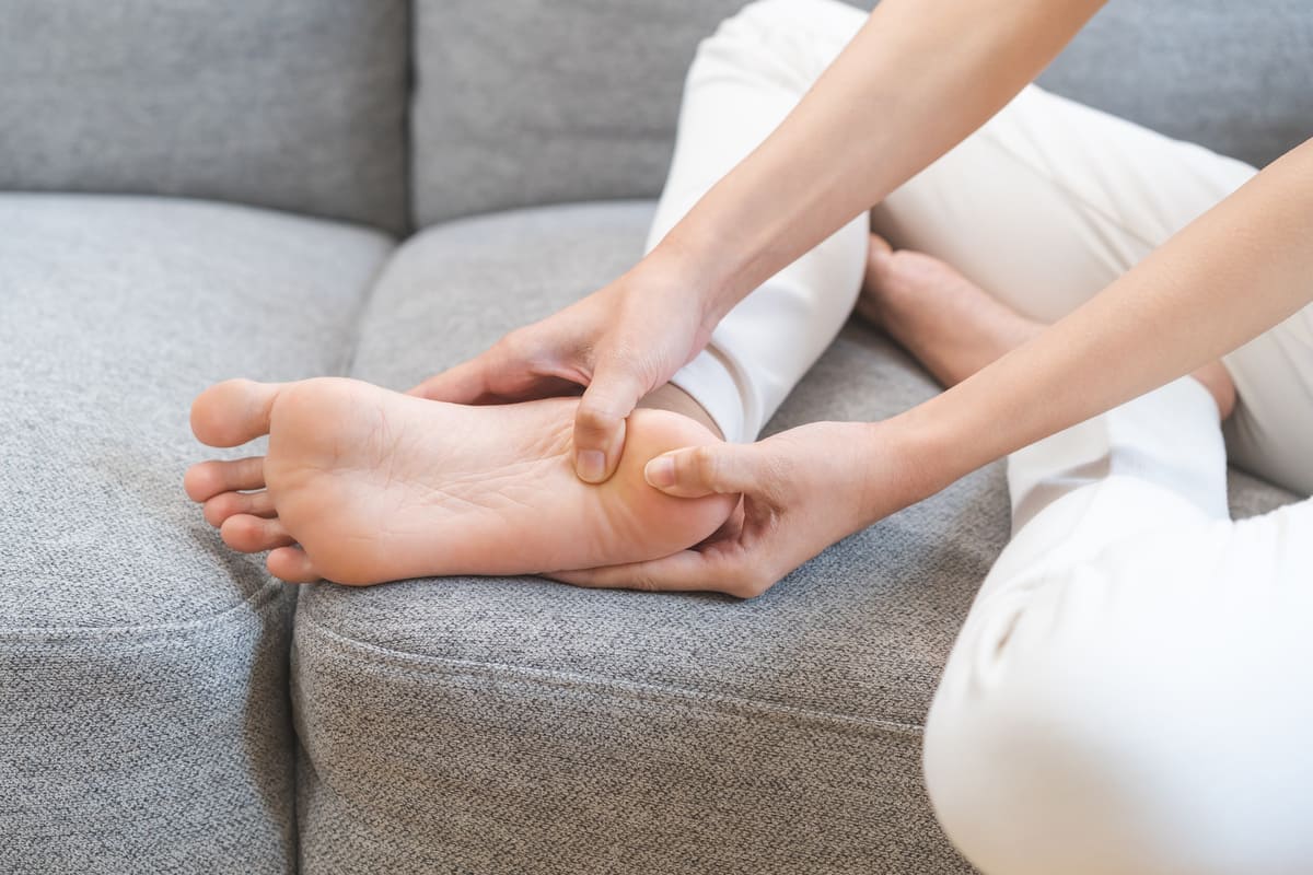 callosidades en los pies