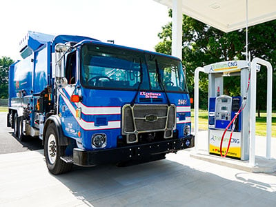 Trillium CNG is a great option for municipal refuse vehicles 