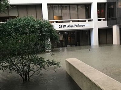 trillium office flooded during harvey