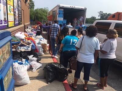 donation pick up at loves in houston