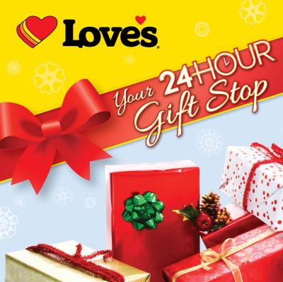 Love's 24-hour Gift Stop for holidays