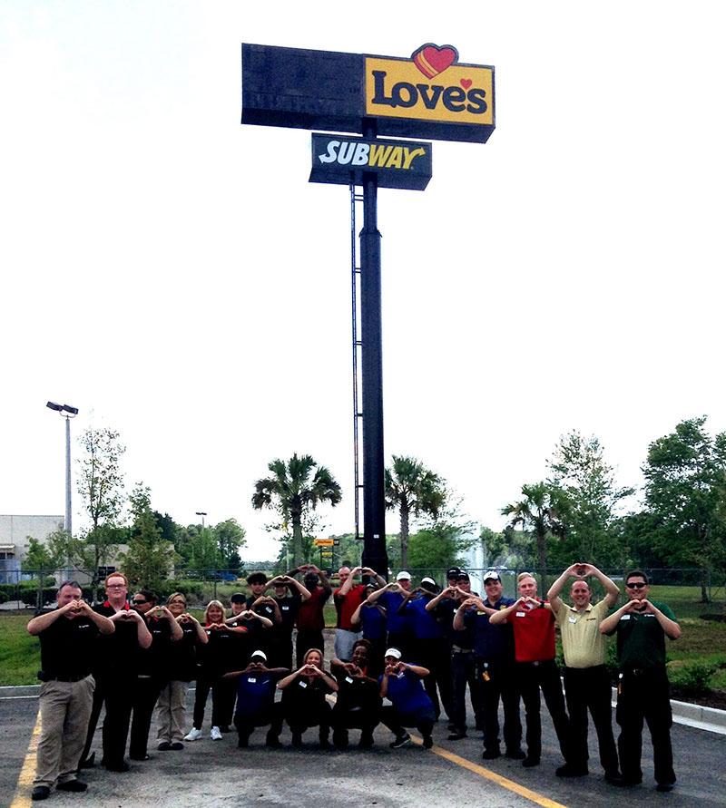 Love's Travel Stops opens in Jacksonville, Florida