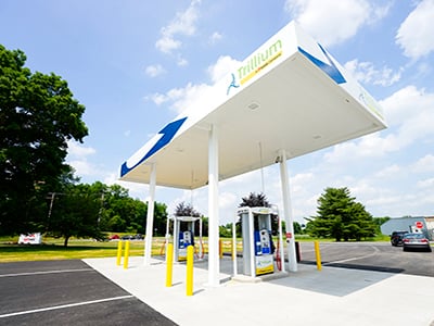 compressed natural gas station in pennsylvania