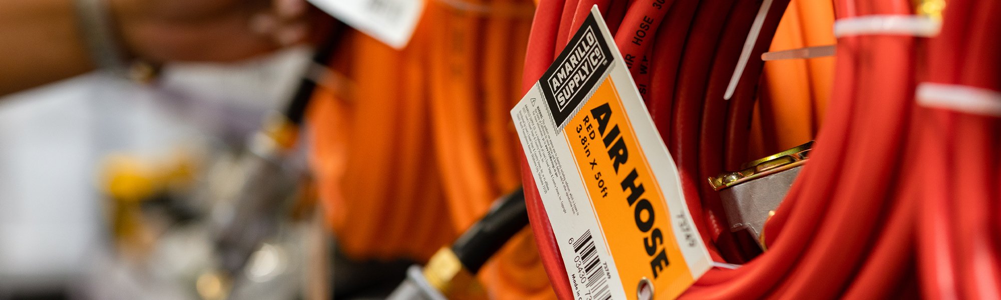 A photo of Amarillo Supply Co. air hoses