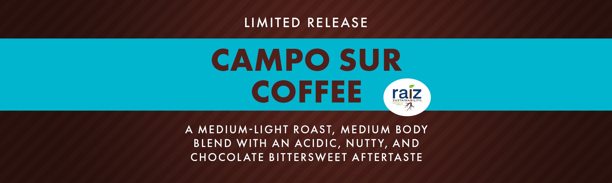 Campo Sur Coffee blend graphic