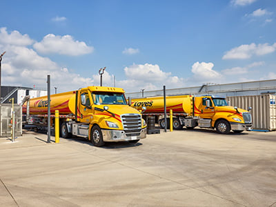 A photo of Gemini tankers outside a Houston terminal