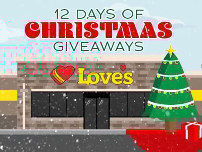 12 Days of Christmas giveaways graphic