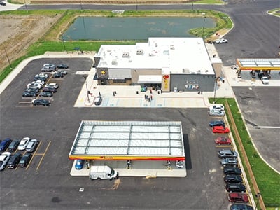 Exterior photo of Store 555 in Delphos, OH