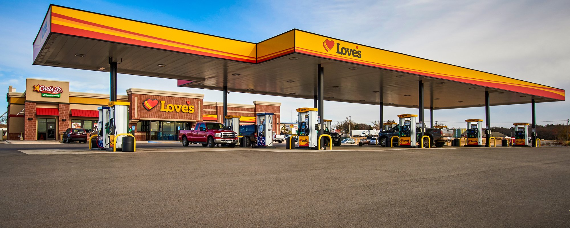 Love's Travel Stop Location 604 in Guthrie, OK