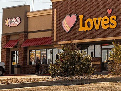 Love's Travel Stop Location 604, in Guthrie, OK
