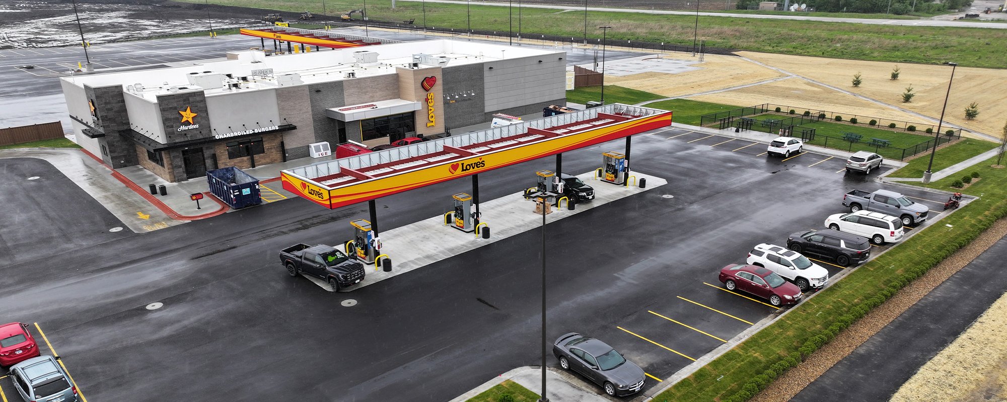 Exterior Image of Love's Travel Stops in Wilmington IL