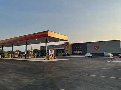 Exterior image of Love's Travel Stop in West Jefferson, OH