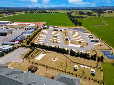 Aerial image of Love's RV Stop