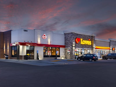 Love's Travel Stop with Arby's Exterior photo