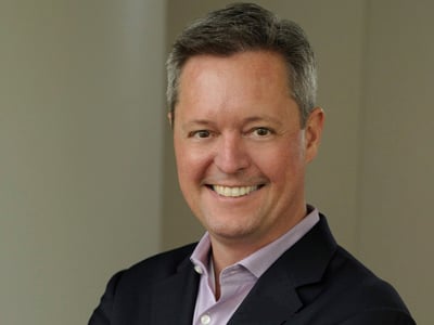 Headshot of Love's Travel Stops Chief Marketing Officer, Patrick McLean