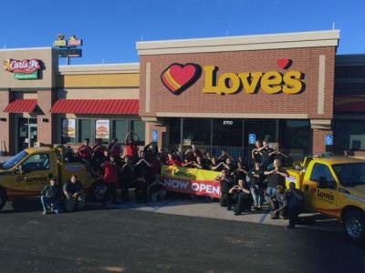 Love's 604 grand opening in Guthrie, Oklahoma