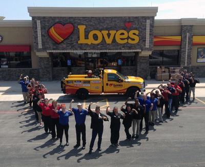 Grand opening at Love's in Lubbock, Texas