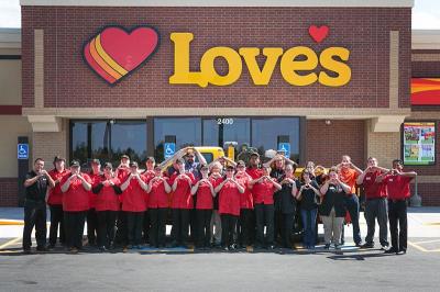 Love's Travel Stops in McPherson, Kansas