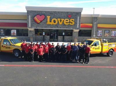 Love's grand opening in Italy, Texas