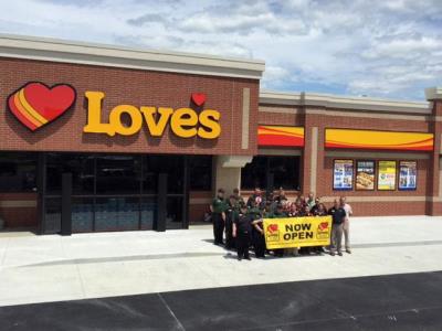 Love's Travel Stops opens in Knightstown, Indiana