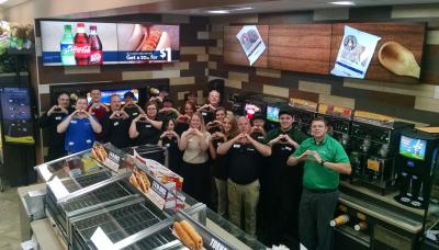 Bevier, Missouri, grand opening of Love's Travel Stops