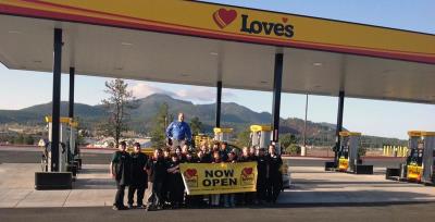 Love's Travel Stops now open in Williams, Arizona