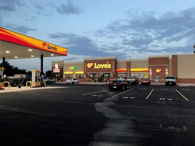 Love's Travel Stop in Newcastle, Oklahoma