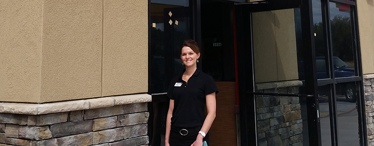 Love's Travel Stops Restaurant Manager Courtney Cochran