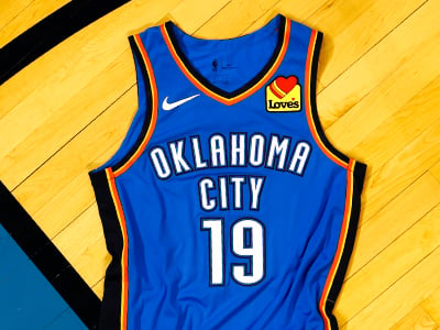 NBA's Oklahoma City Thunder to feature Love's logo on Jerseys