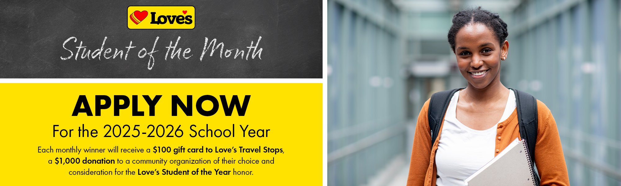 Love's Student of the Month