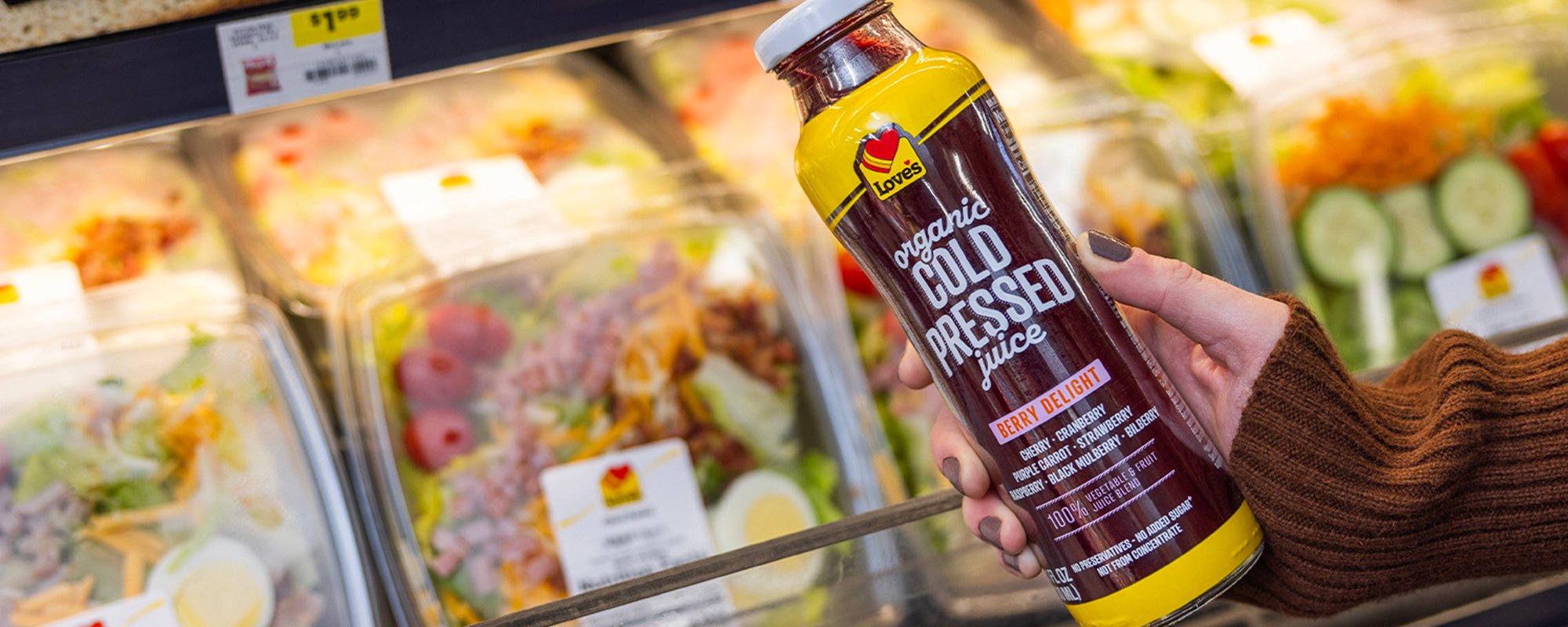 Image of Love's Cold Pressed Juice bottle