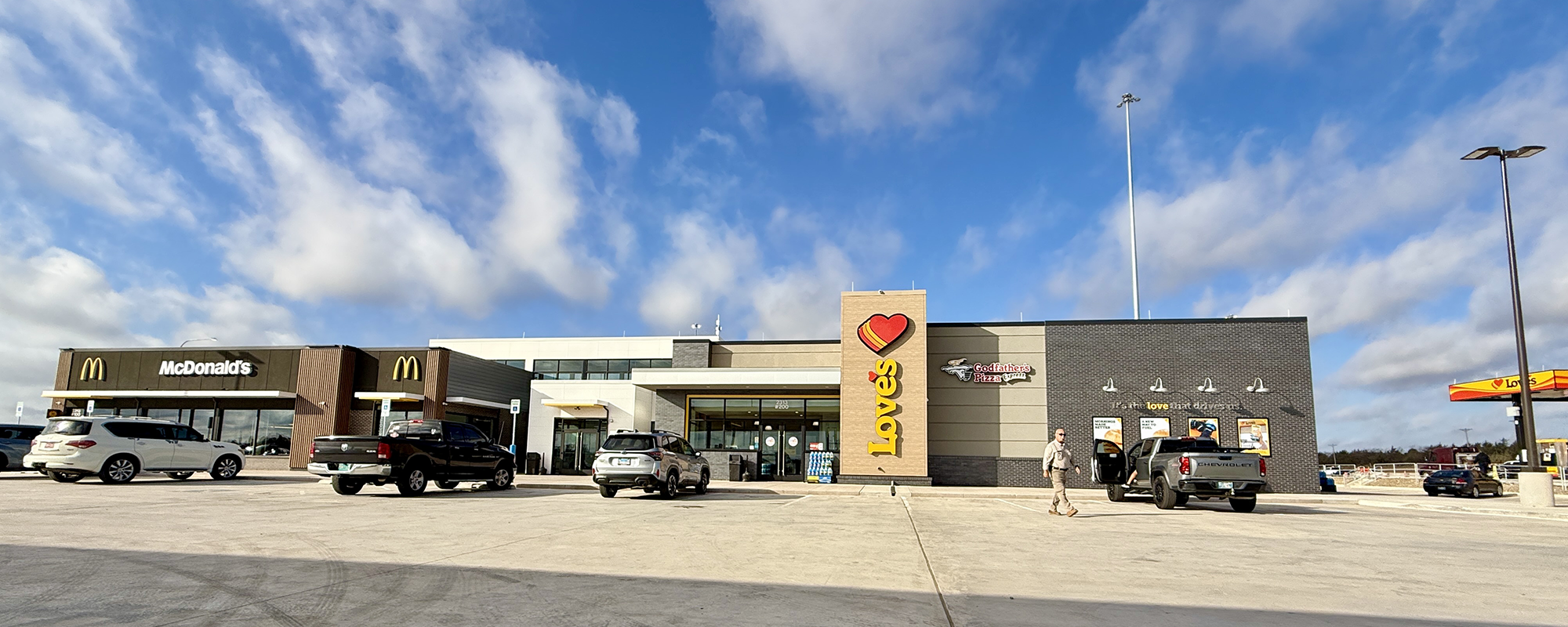 Love's Travel Stop in Stroud, OK