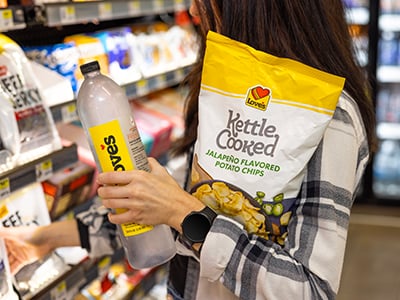 Love's water and kettle cooked jalapeno chips