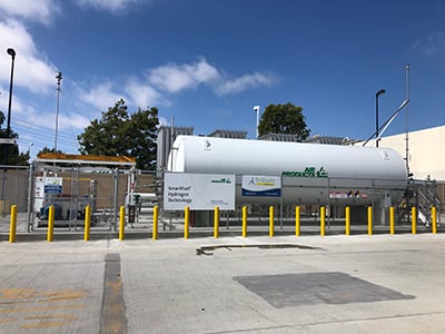 trillium air products hydrogen station in santa ana