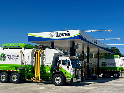 Refuse Fleet at Love's Alternative Energy