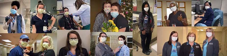 Collage of NMHS nurses