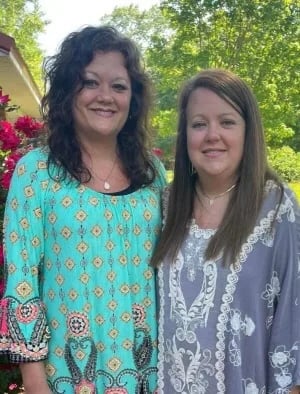 Tammy Roberts and Michelle Smith