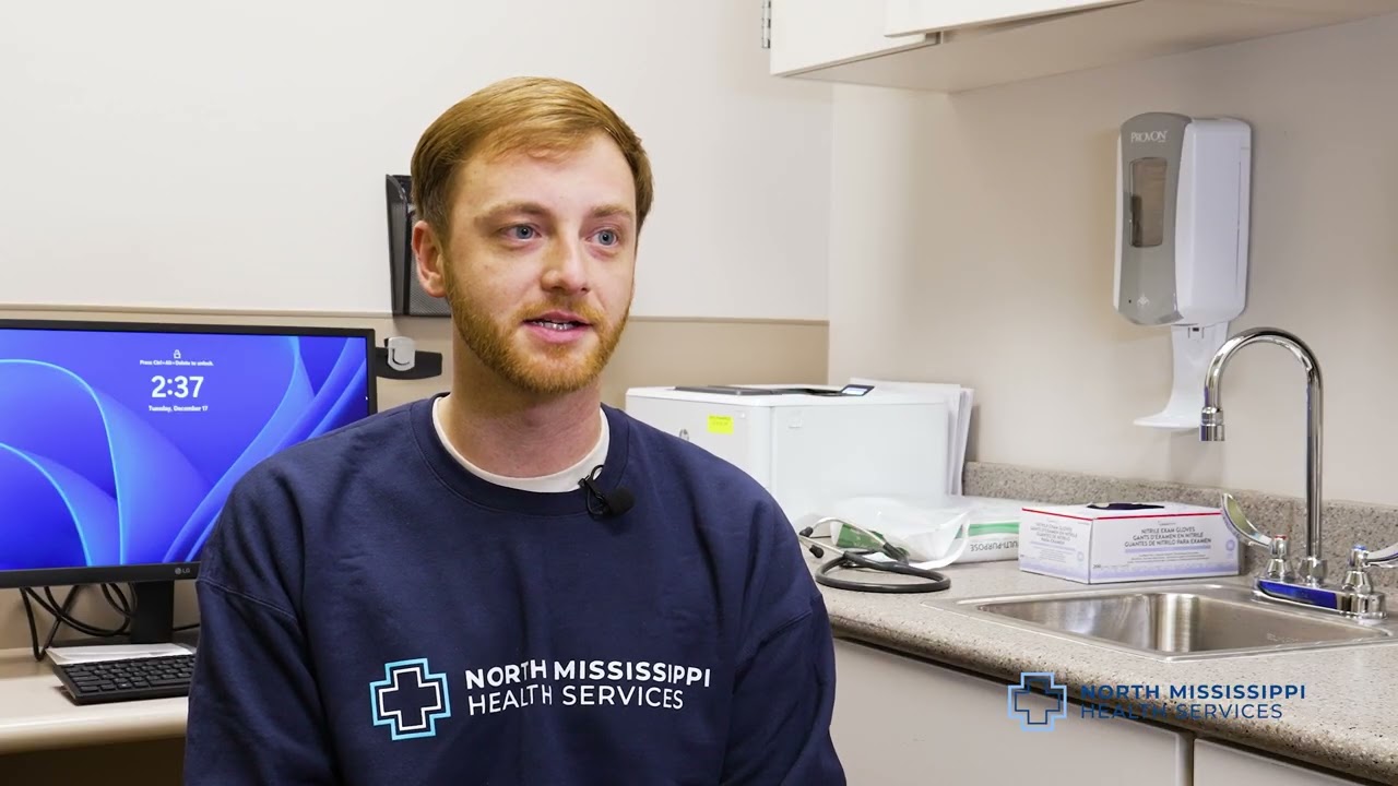 Luke Pannell, pharmacist at NMHS