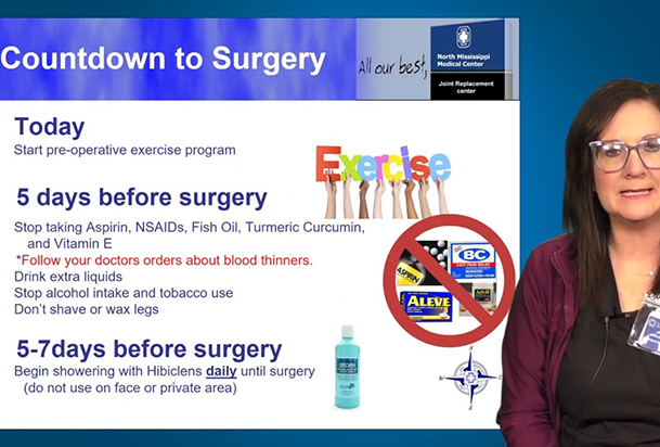 countdown to surgery daily list