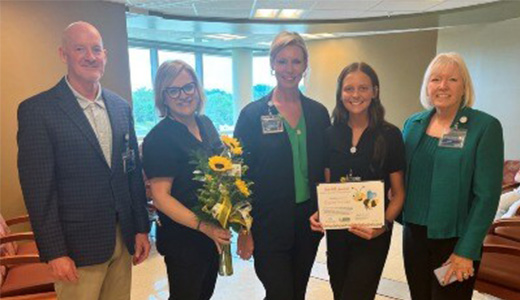 Harville receives award