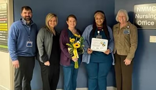 Gamble receives award