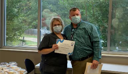 Michelle Goddard Award presentation
